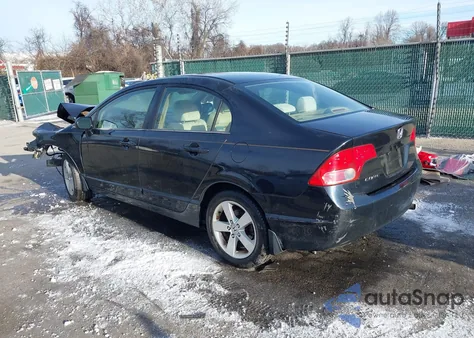 2006 Honda Civic Ex из США, поврежденный, VIN 1HGFA16856L152214